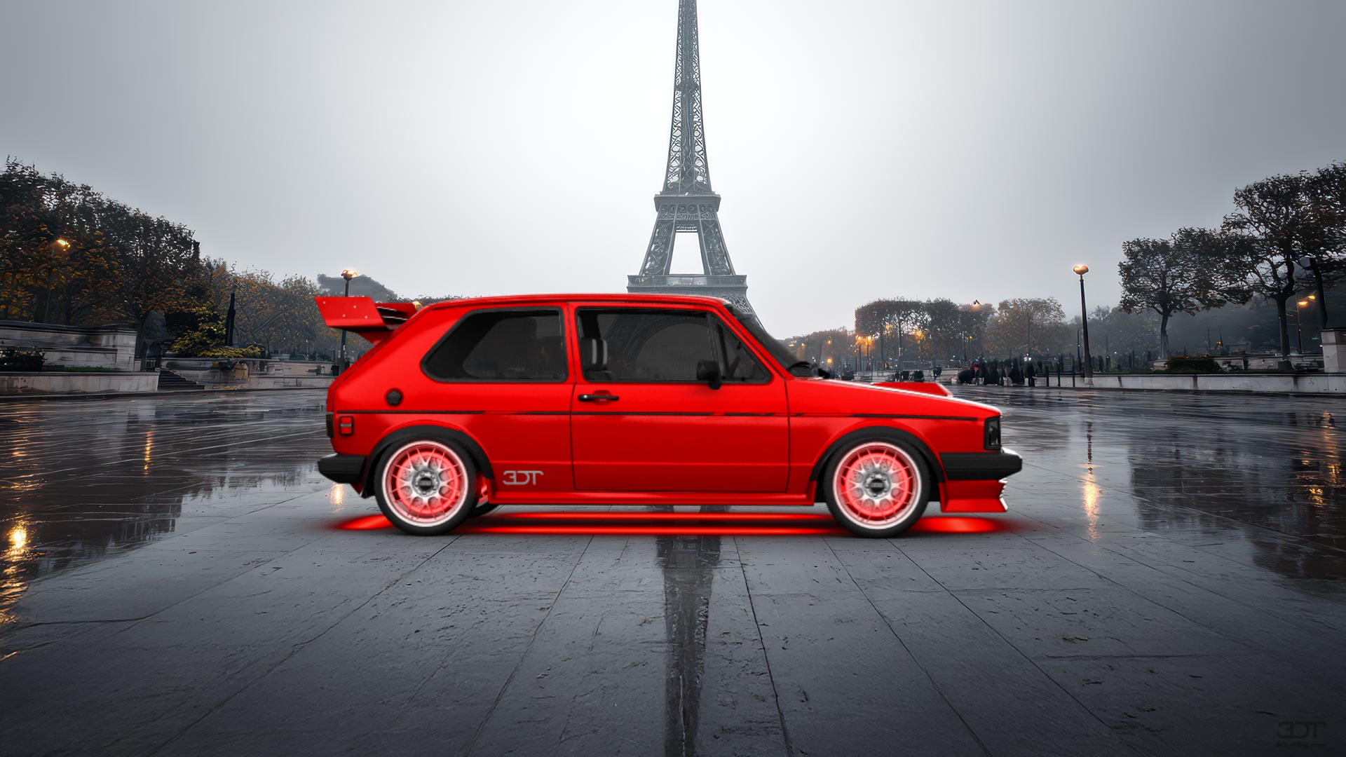 Volkswagen Rabbit GTI Mk1 3 Door Hatchback 1984 tuning