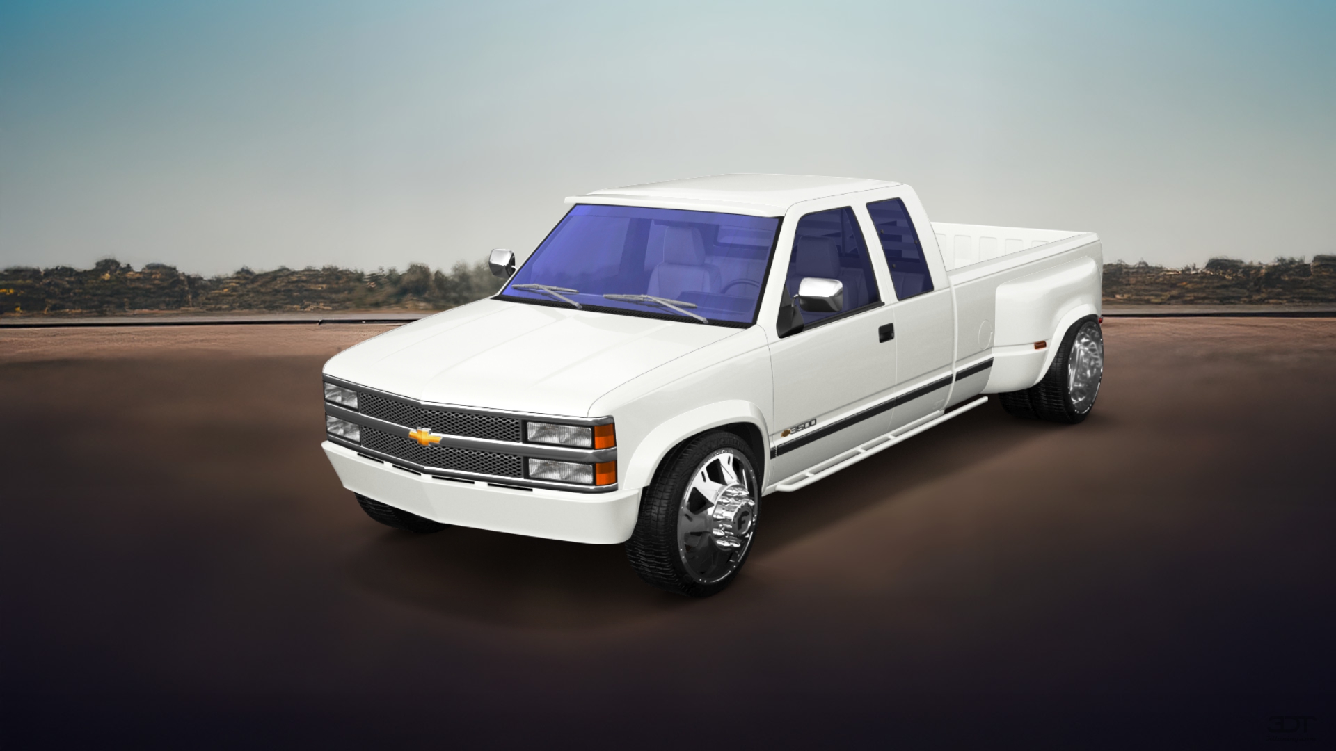 Chevrolet K3500 Extended Cab Pickup Truck 1988 tuning