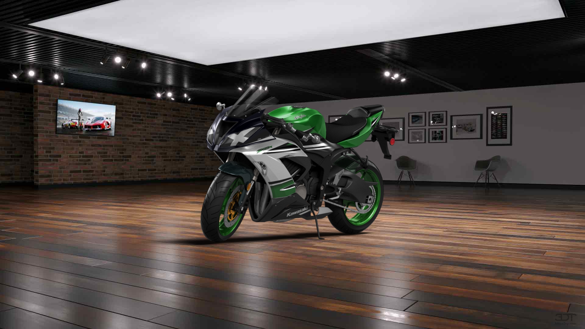 Kawasaki Ninja ZX 6R Sport Bike 2015