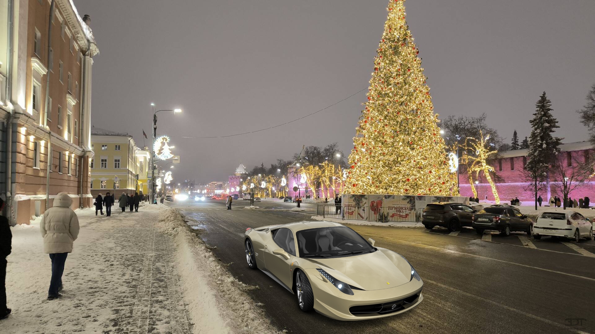 Ferrari 458 Italia 2 door spider 2010 tuning