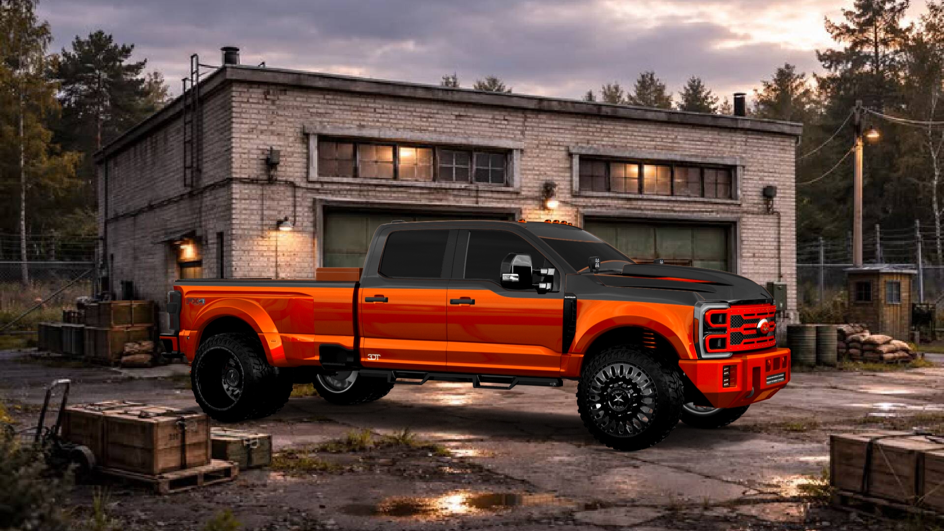 Ford F-350 DRW Crew Cab 4 Door pickup truck 2023 Images