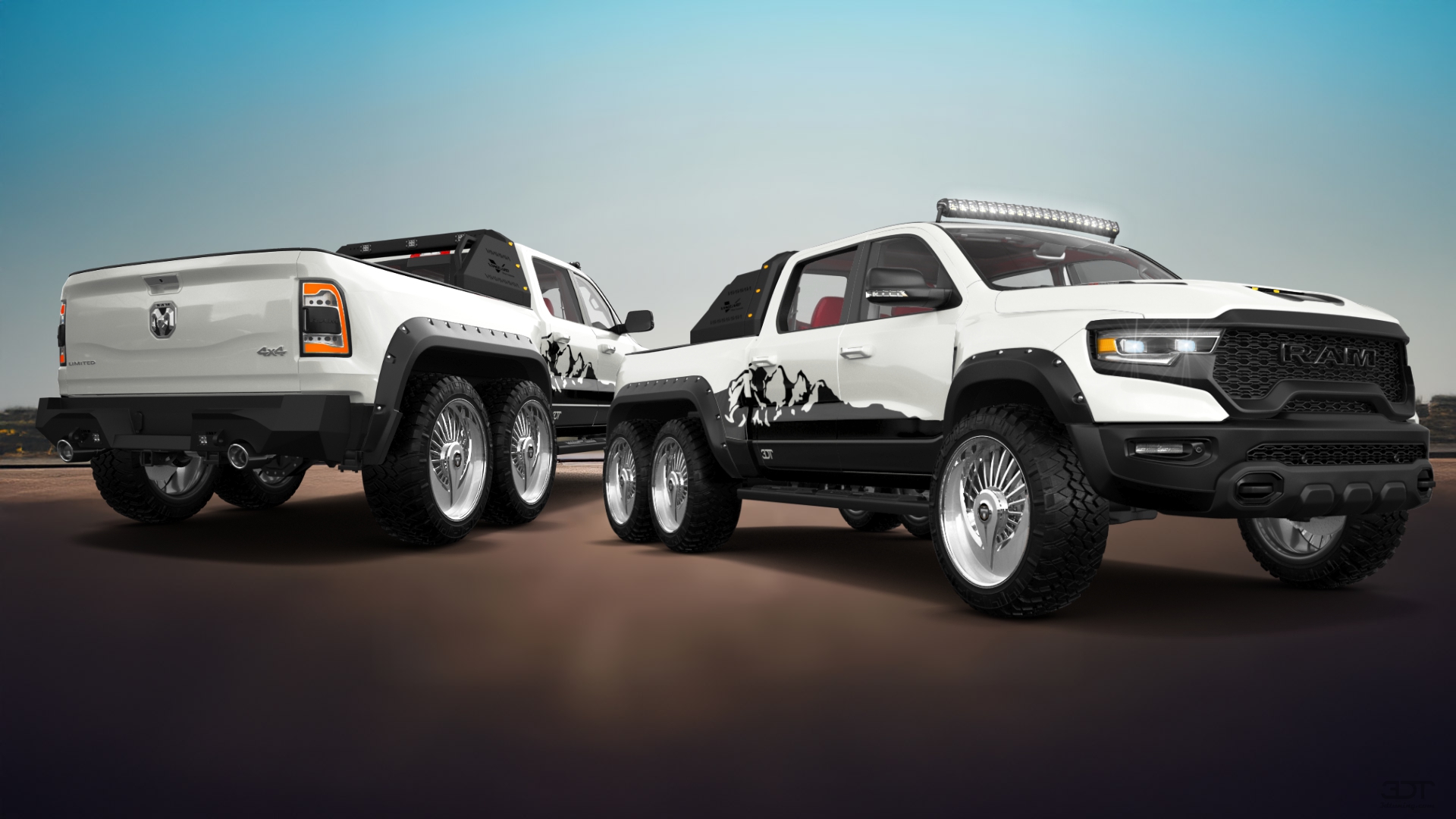 Dodge Ram Hennessey Mammoth 6X6 Truck 2021 tuning