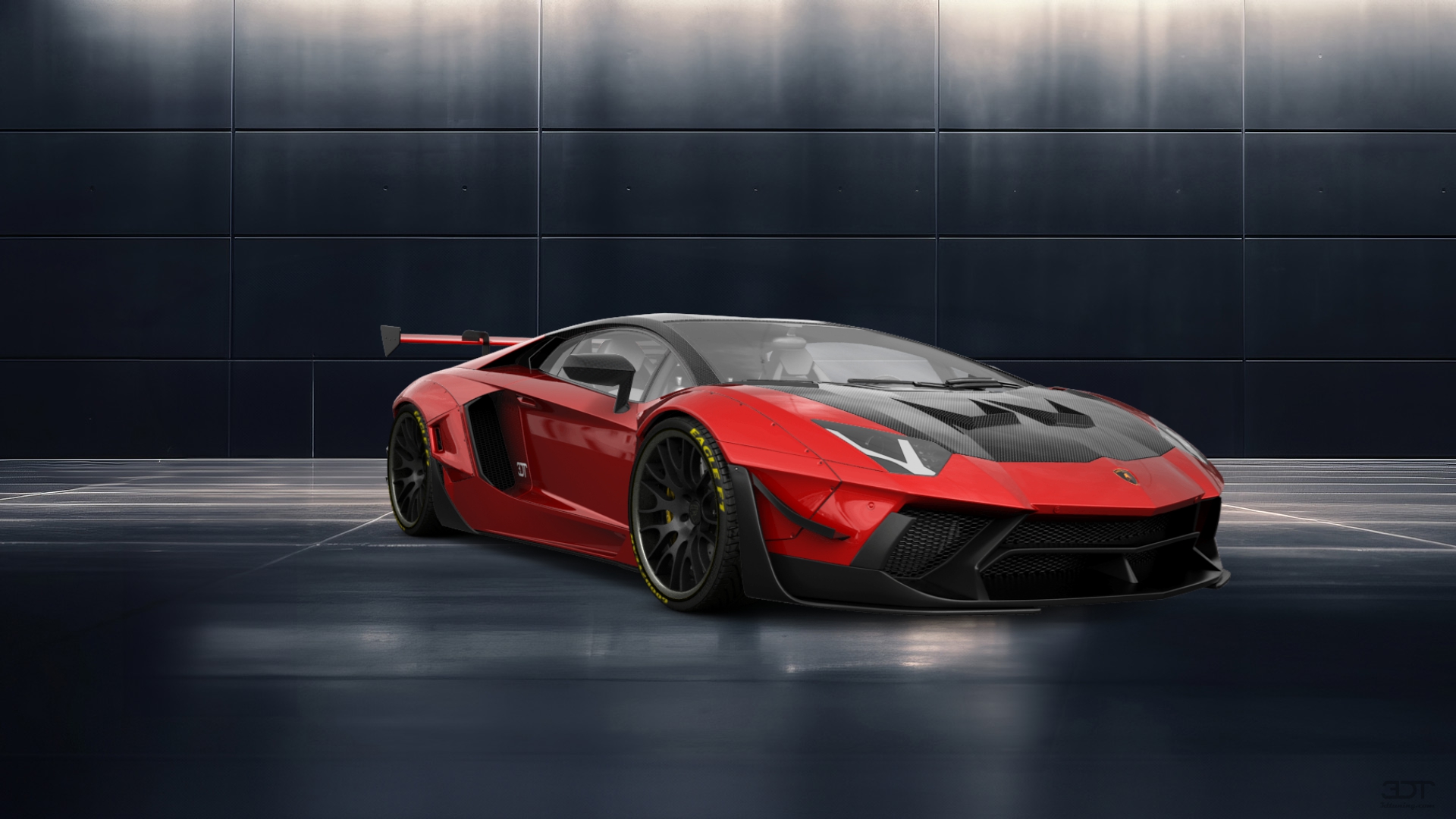 Lamborghini Aventador 2 Door Coupe 2012 tuning