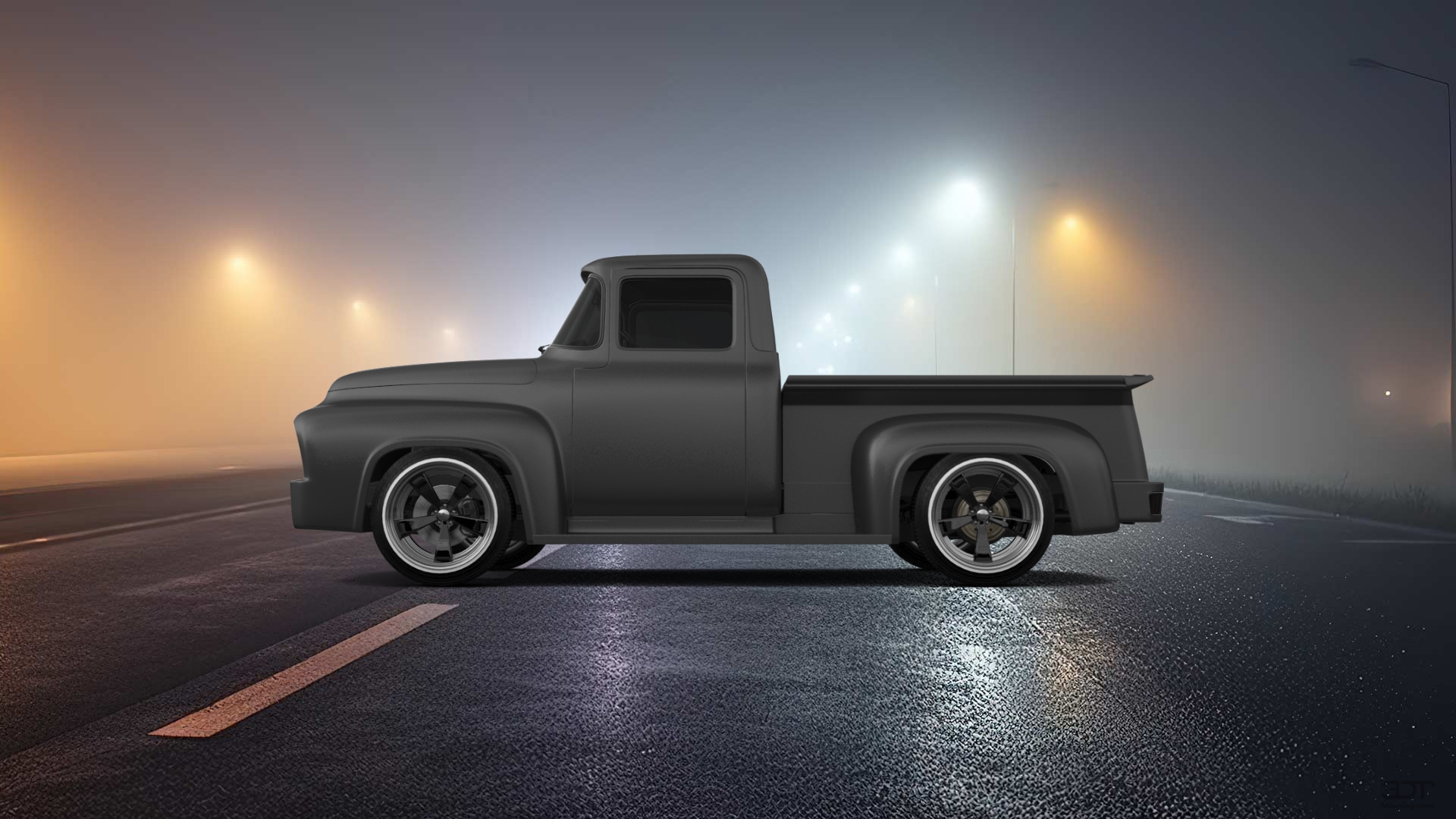 Ford F-100 2 Door truck 1956