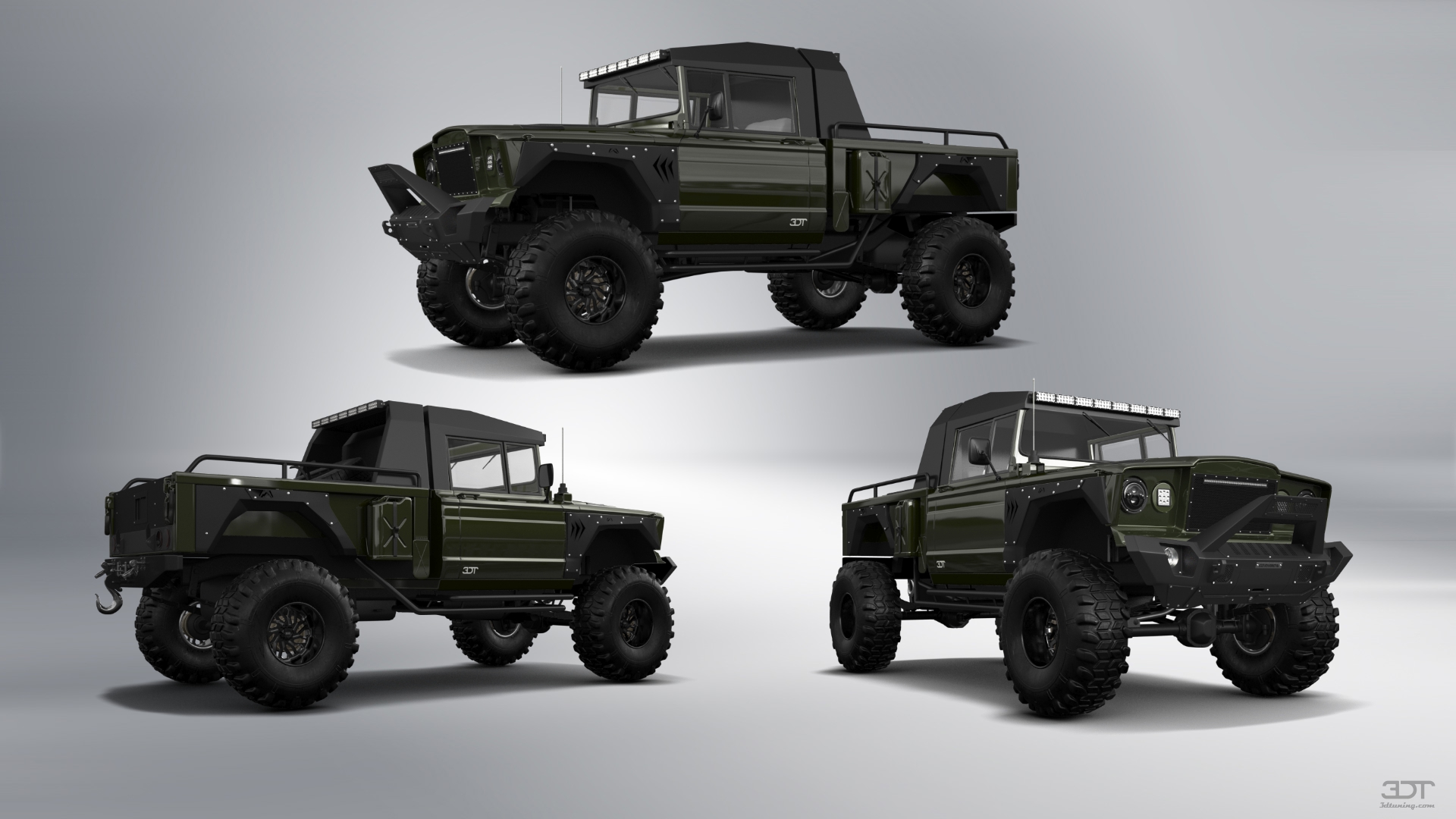 Jeep Kaiser M715 2 Door pickup truck 1968