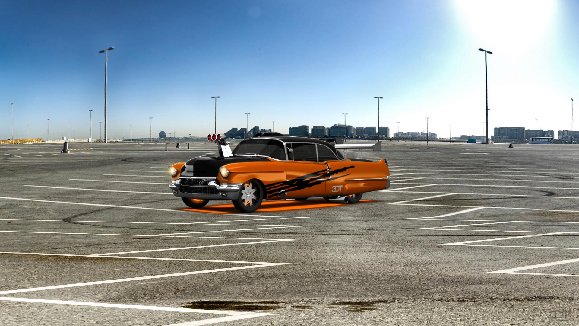Cadillac De Ville Coupe 1956 tuning