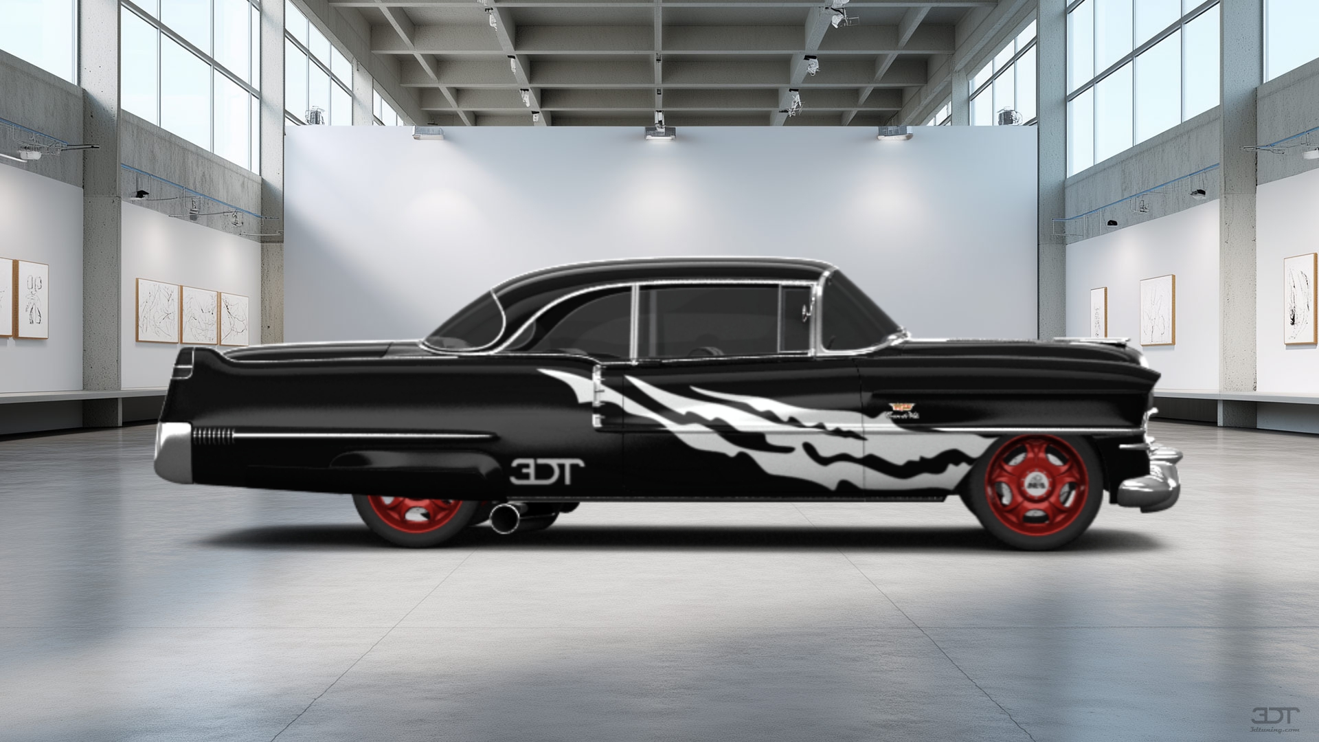 Cadillac De Ville Coupe 1956 tuning