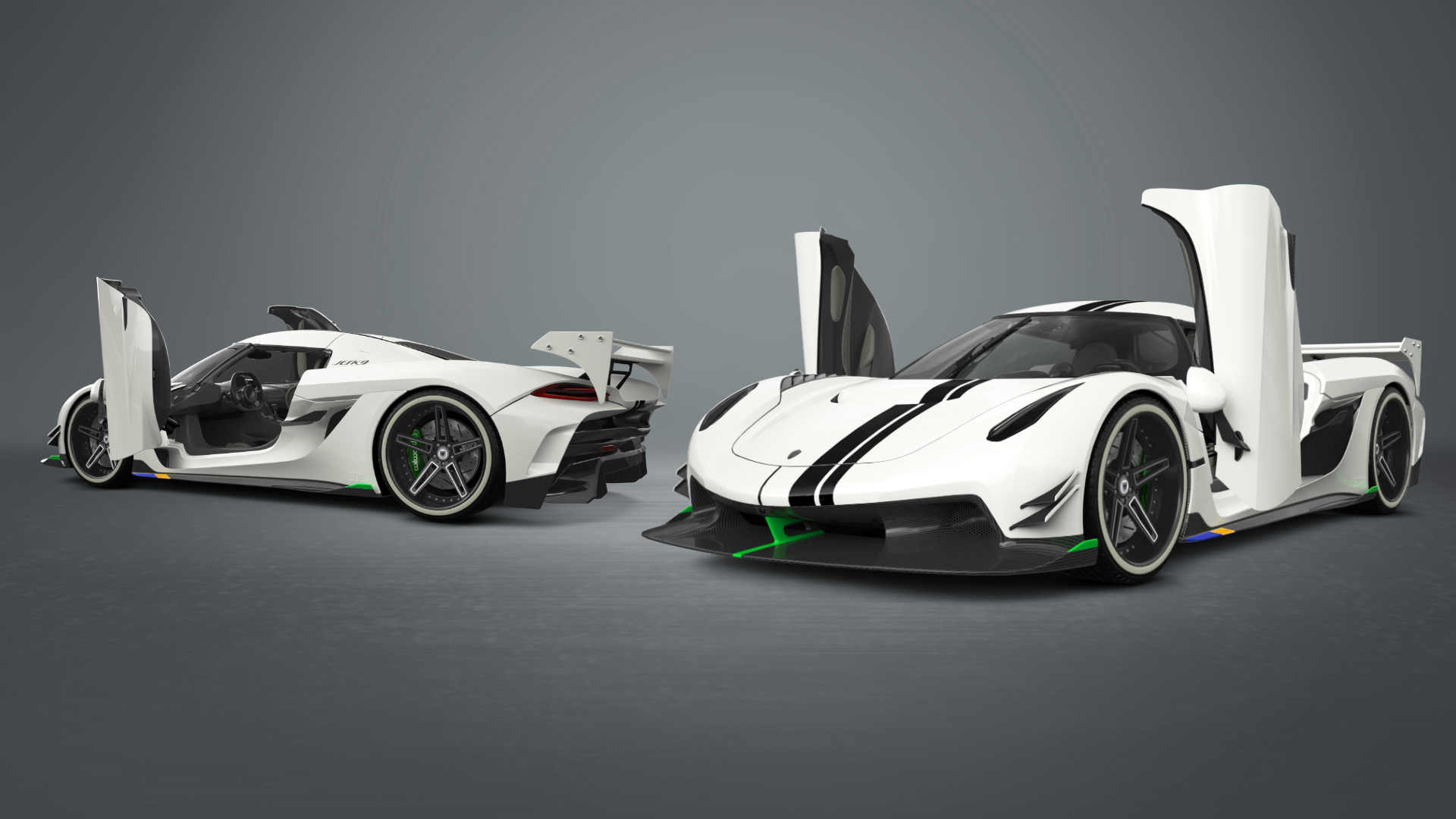 Koenigsegg Jesko 2 door targa top 2020