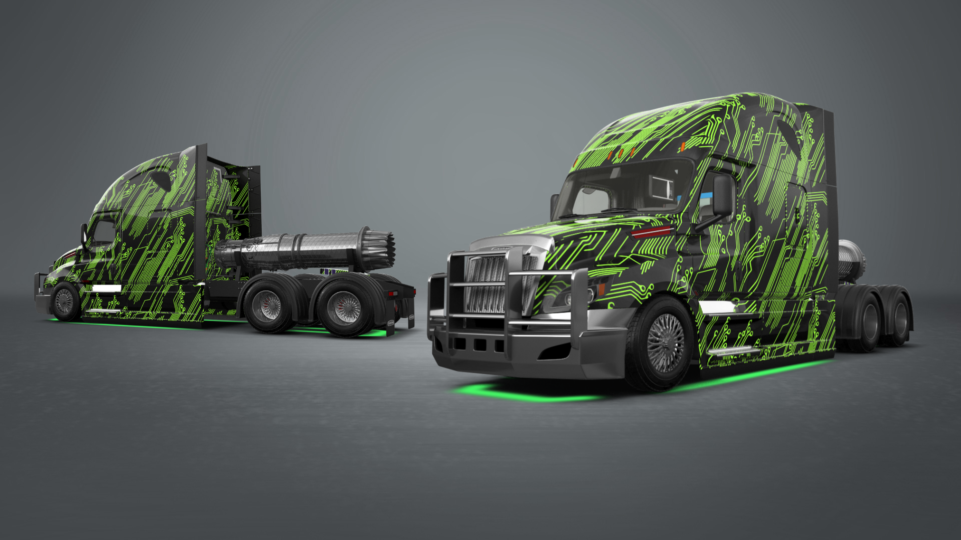 Freightliner Cascadia Sleeper Cab Truck 2018 tuning