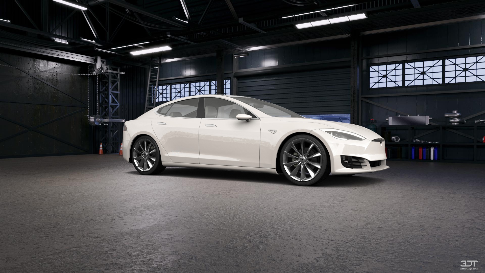 Tesla Model S 5 Door Liftback 2013 tuning