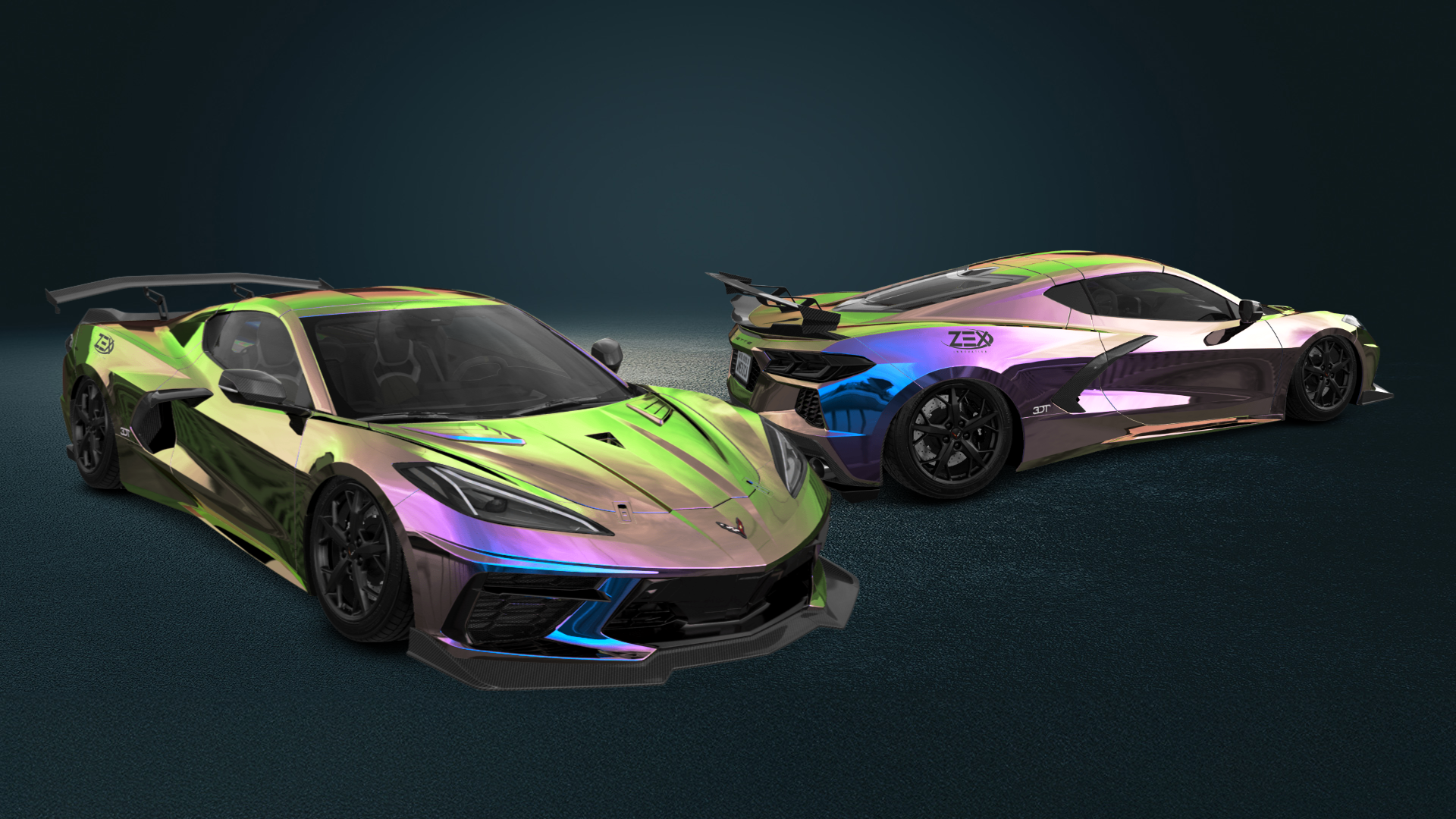 Chevrolet Corvette 2 door targa top 2020 tuning