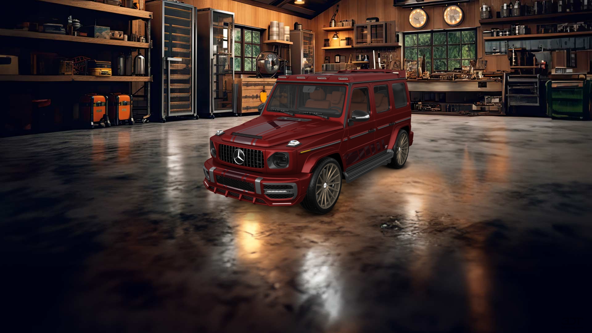 Mercedes G-Class 5 Door SUV 2018 tuning