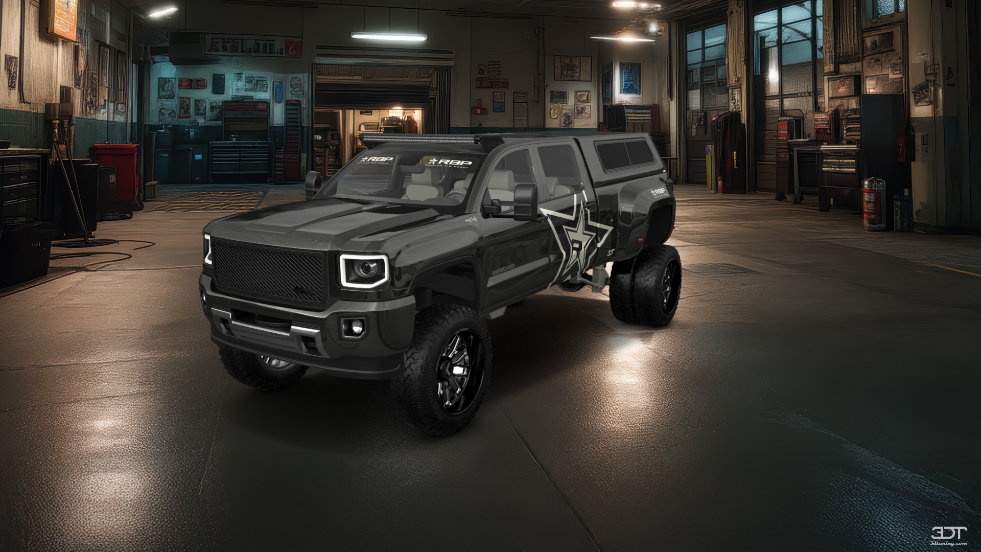 GMC Sierra 3500 HD Crew Cab 4 Door pickup truck 2015 tuning