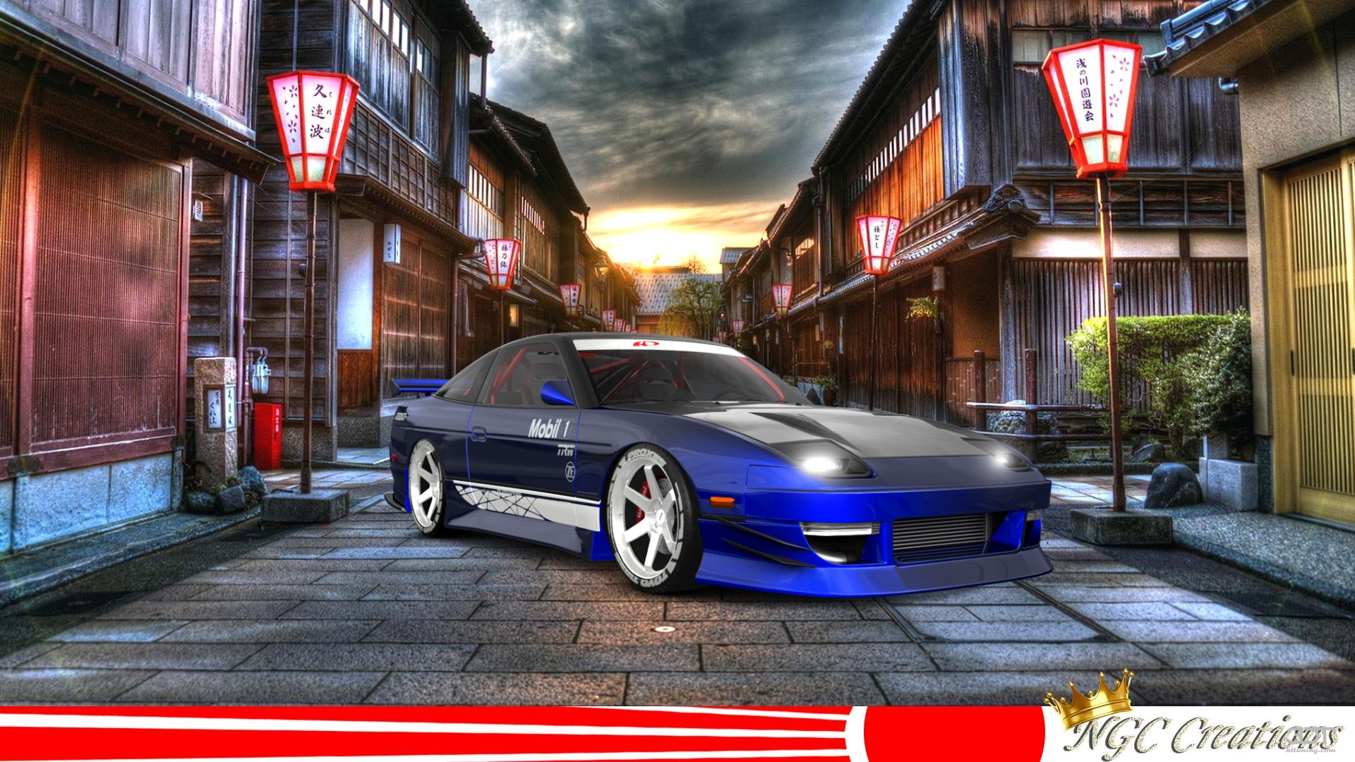 Nissan 240SX 3 Door Hatchback 1989 tuning