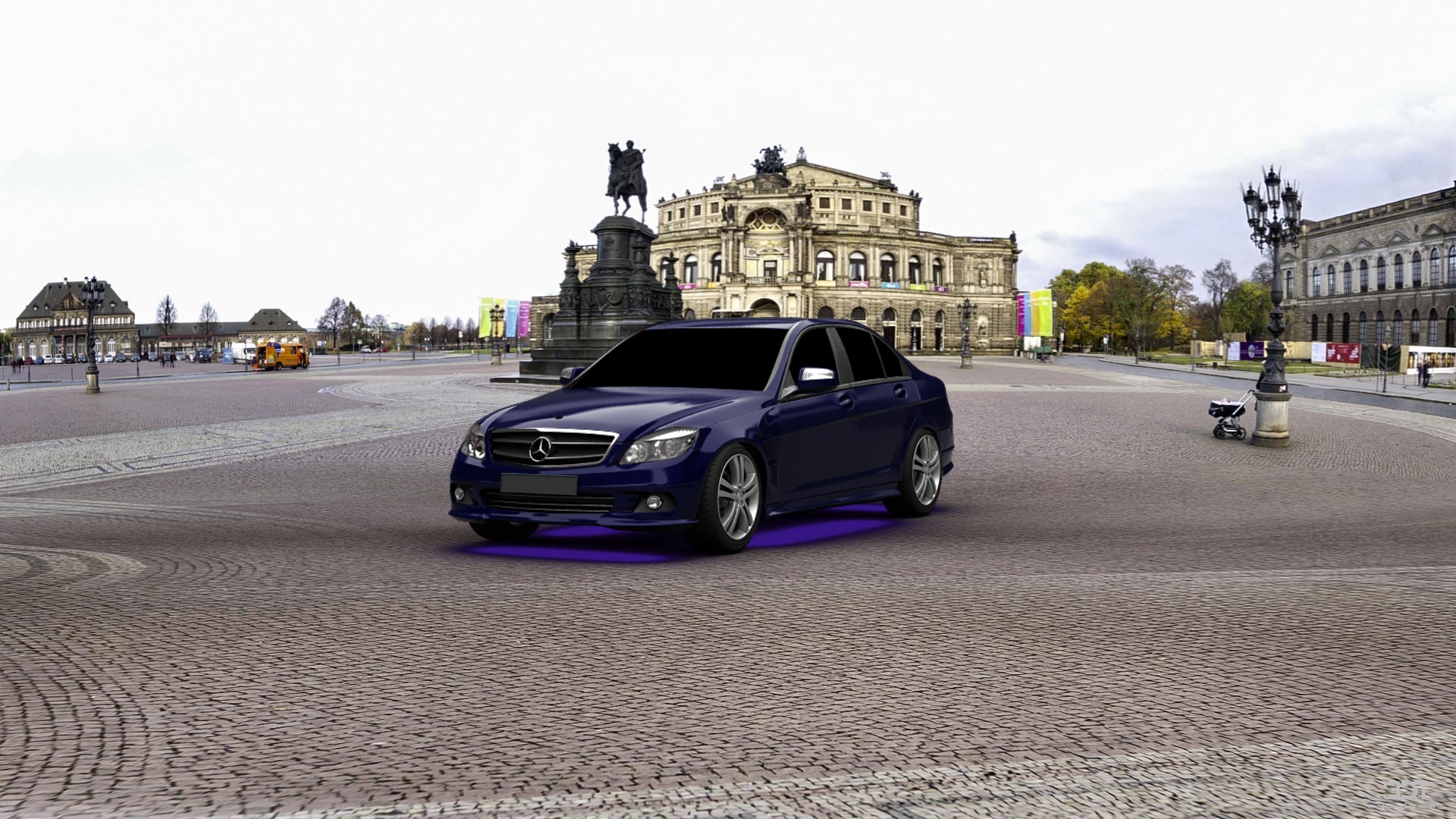 Mercedes C class Sedan 2007 tuning