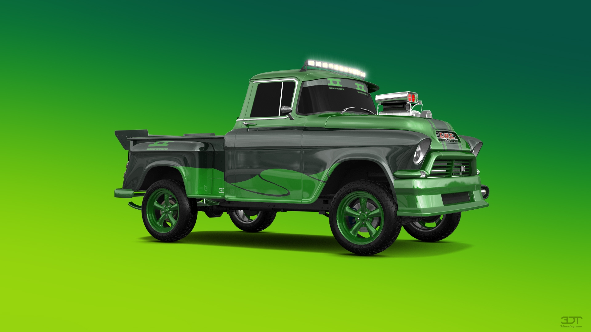 GMC 100 Stepside 2 Door pickup truck 1957