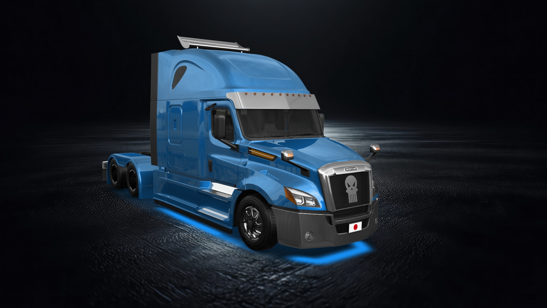 Freightliner Cascadia Sleeper Cab Truck 2018