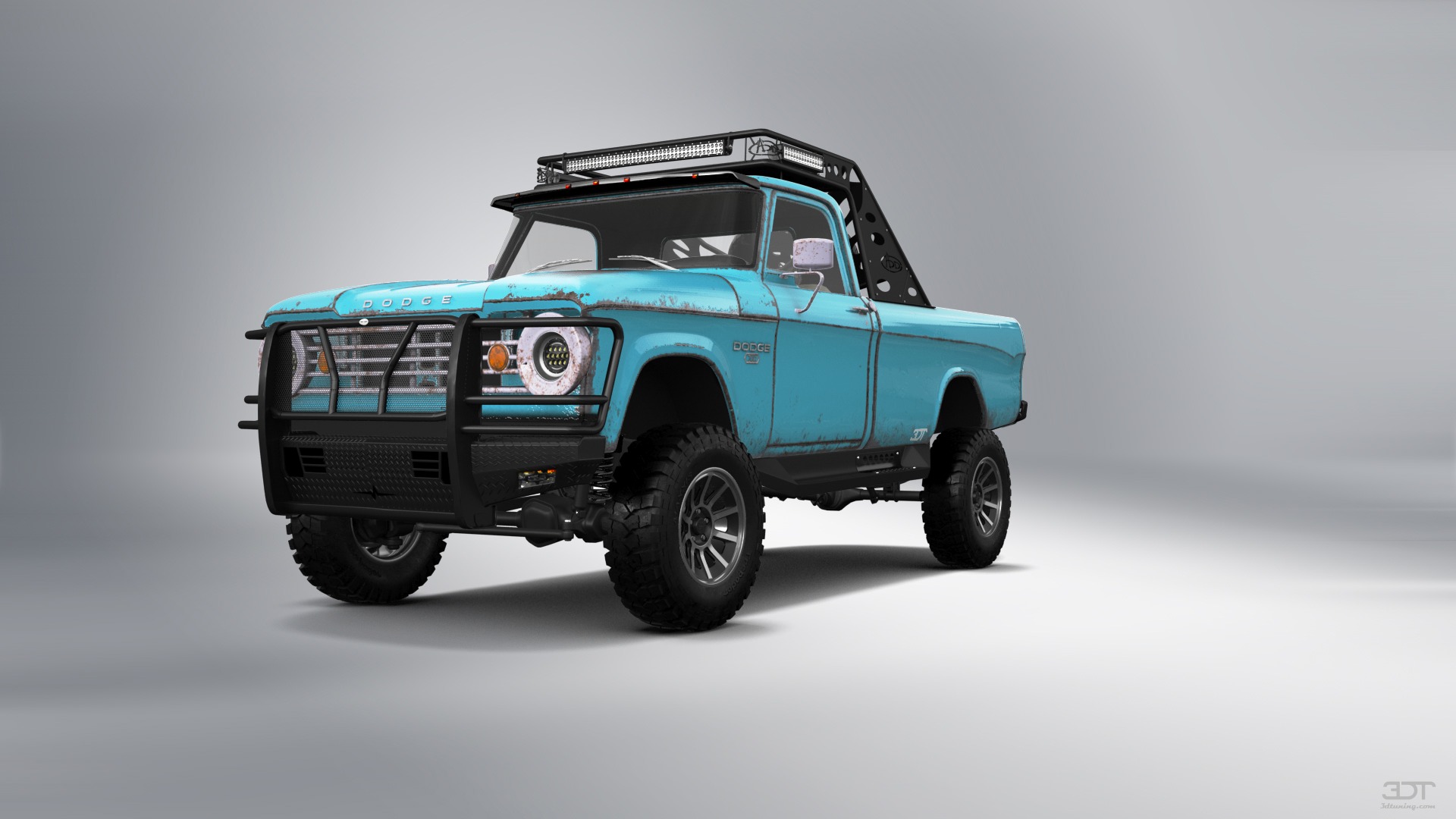 Dodge Power Wagon W200 2 Door pickup truck 1966