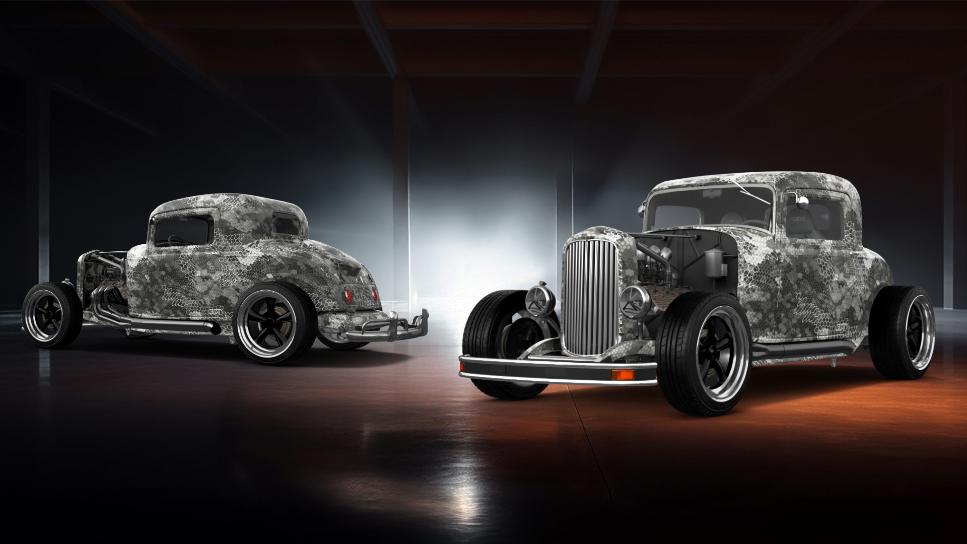 Ford Model B Deluxe 2 Door Coupe 1932 tuning