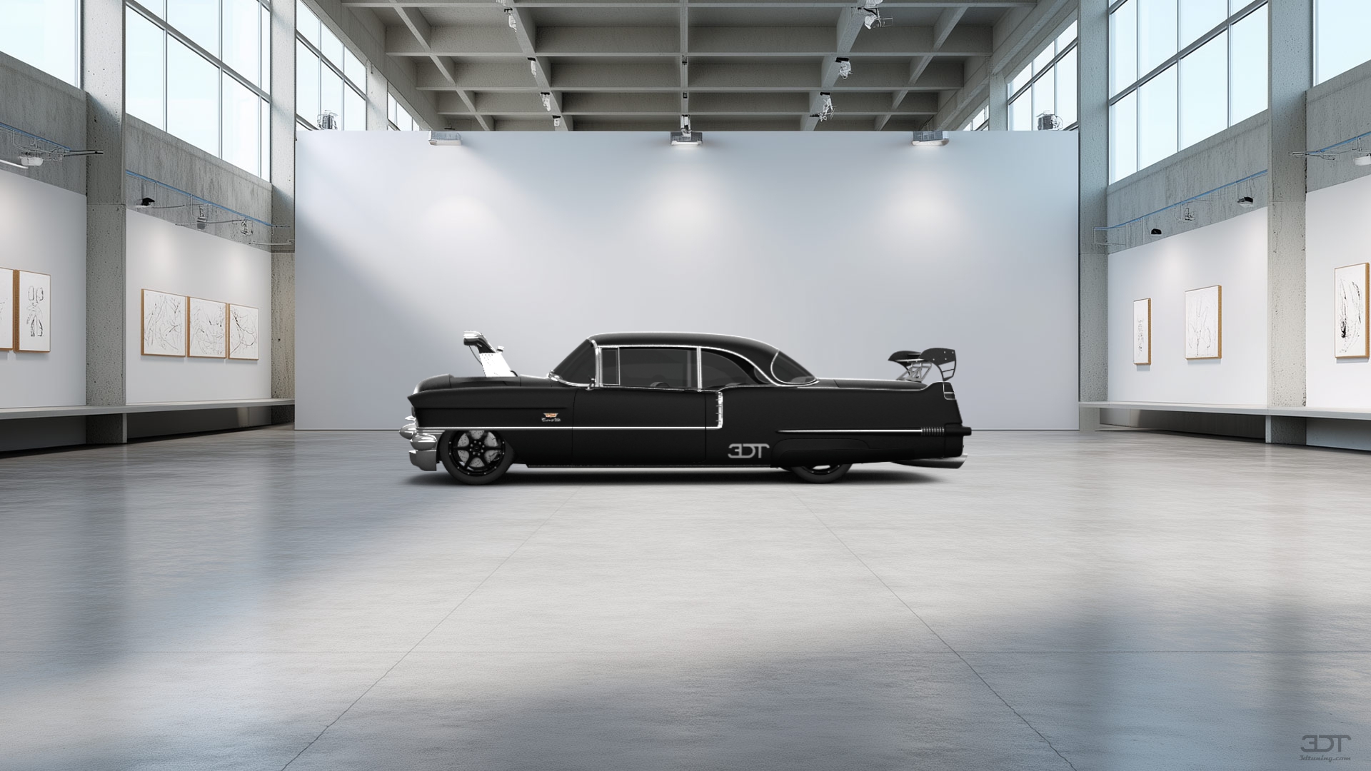 Cadillac De Ville Coupe 1956 tuning