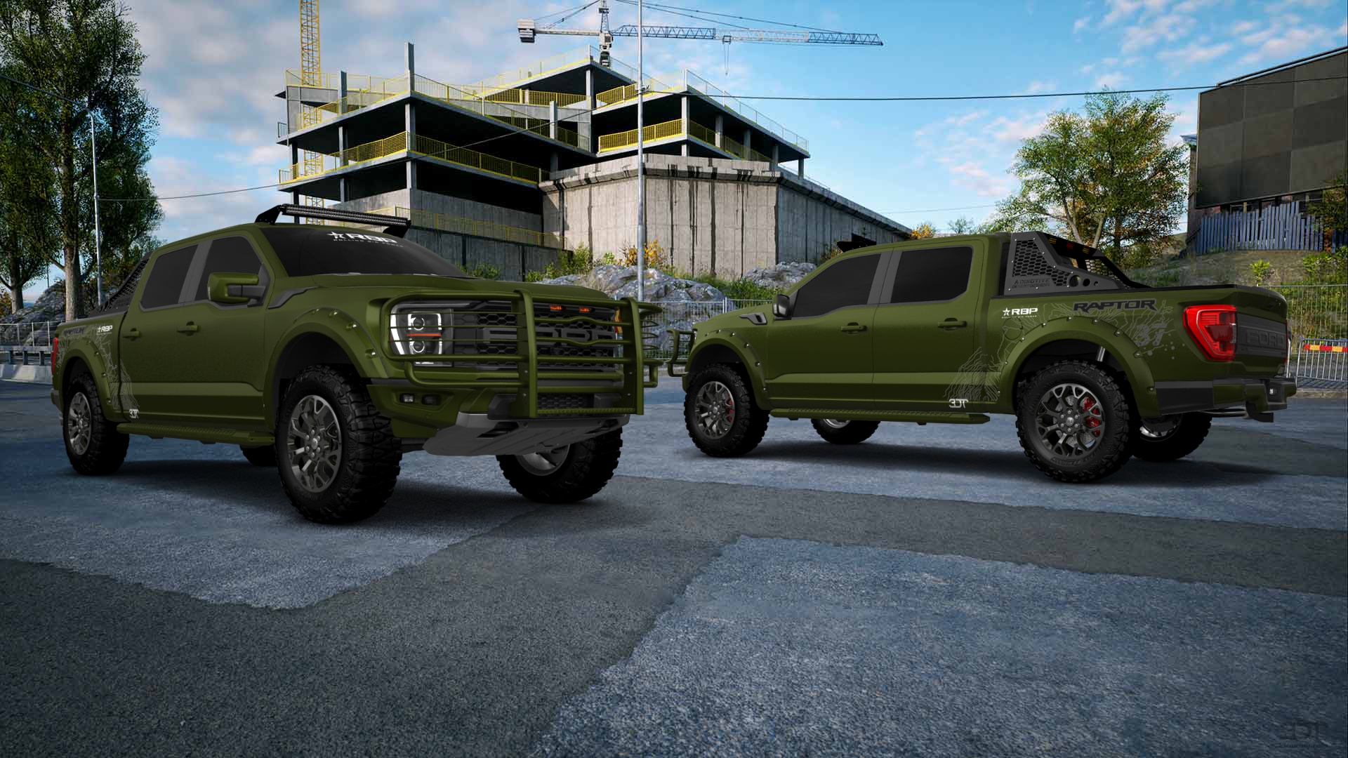 Ford F-150 Raptor 4 Door pickup truck 2021 Images