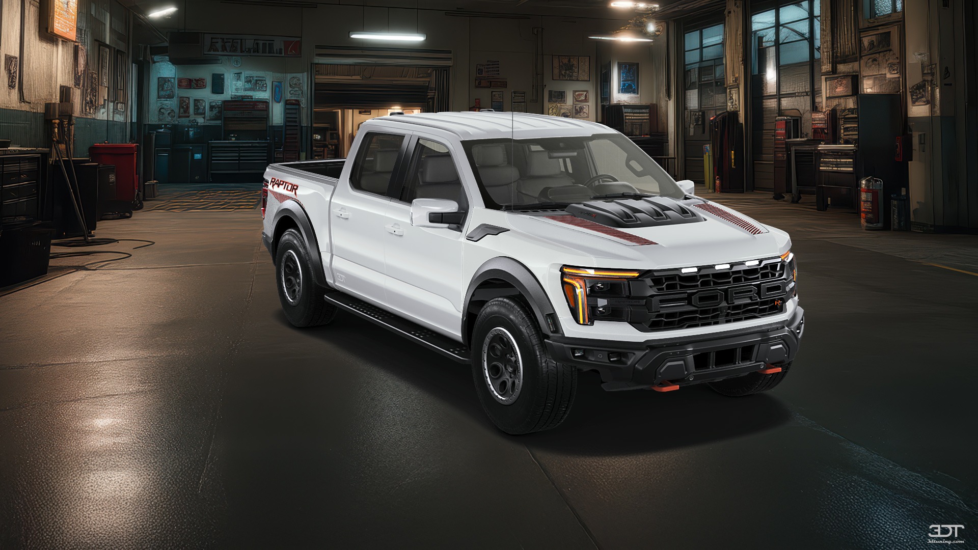 Ford F-150 Raptor 4 Door pickup truck 2024 tuning