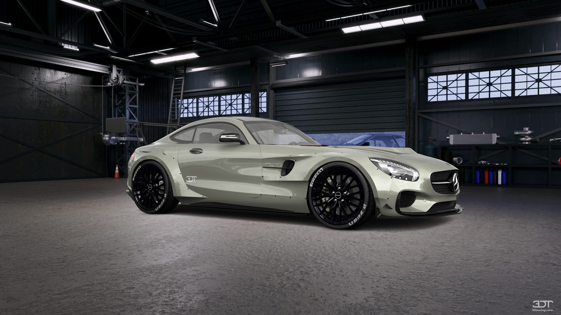 Mercedes AMG GT 2 door fastback coupe 2016 tuning
