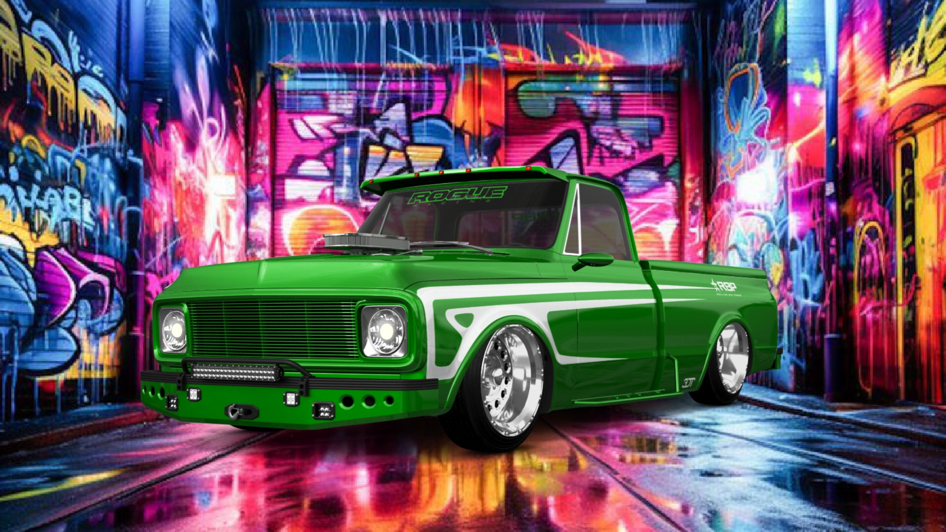 Chevrolet C-10 Cheyenne 2 Door pickup truck 1972 tuning