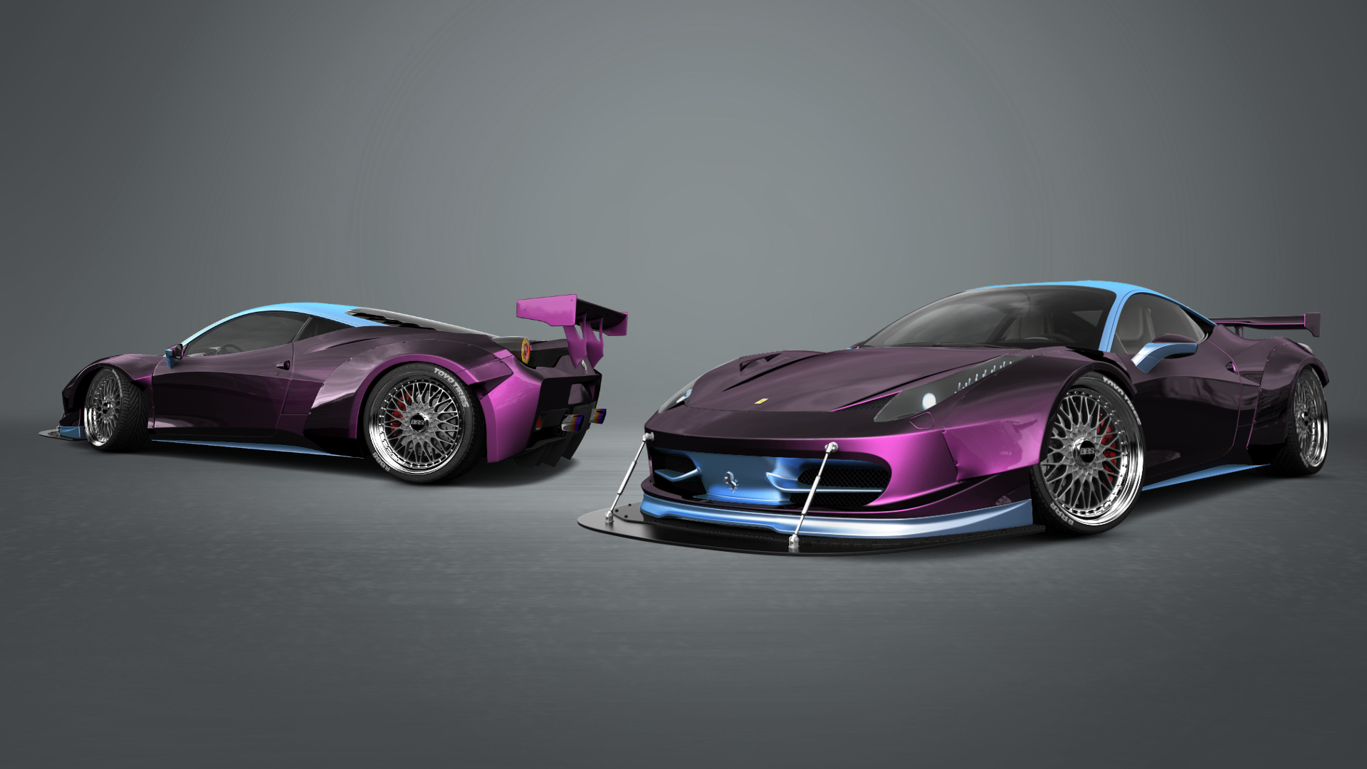 Ferrari 458 Italia 2 door spider 2010 tuning