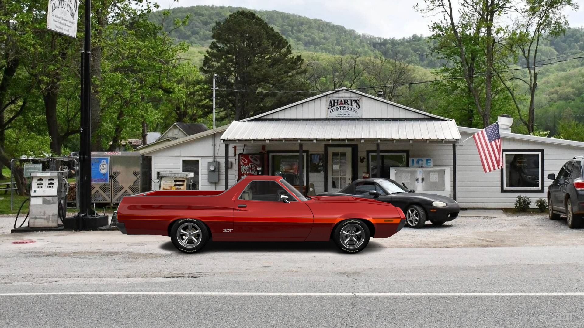 Ford Ranchero 2 Door Coupe 1972 tuning