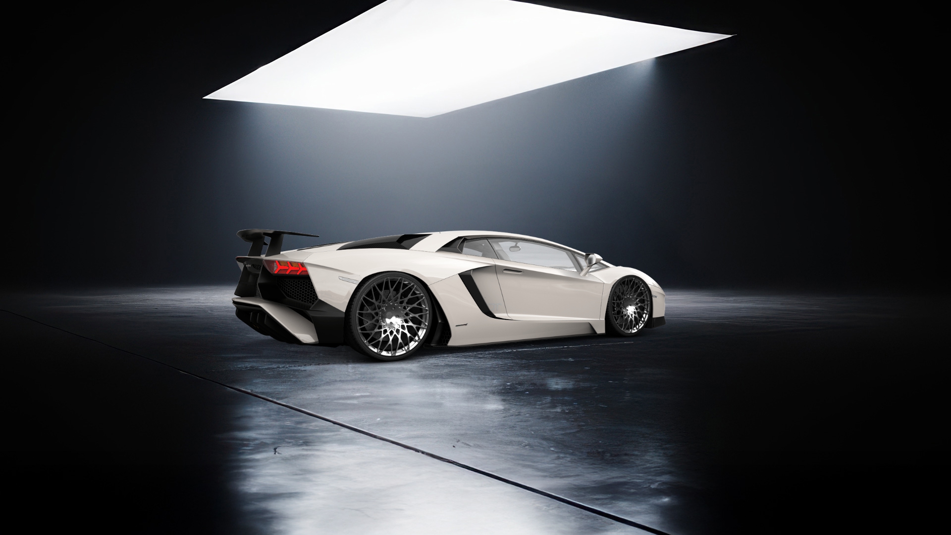 Lamborghini Aventador 2 Door Coupe 2012 tuning