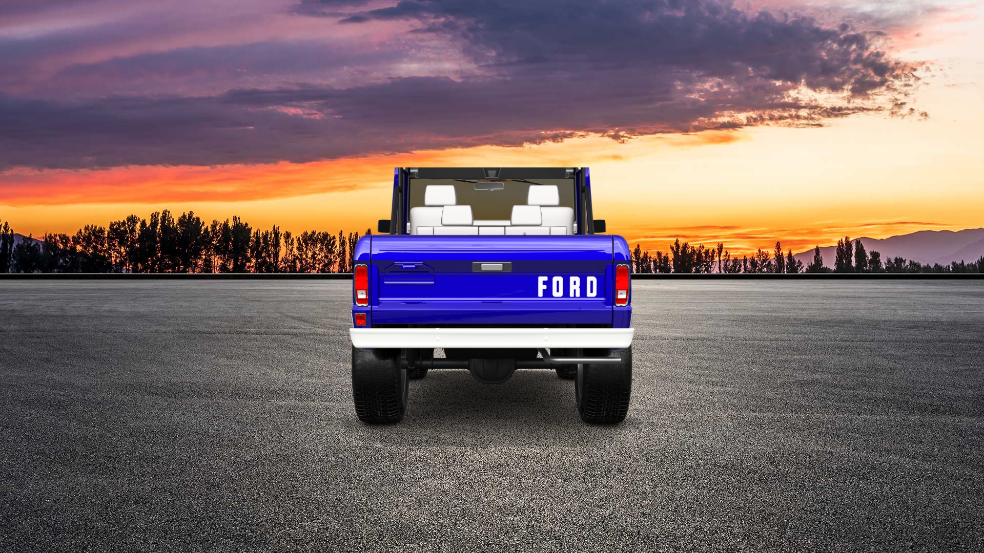 Ford Bronco 3 Door SUV 1965
