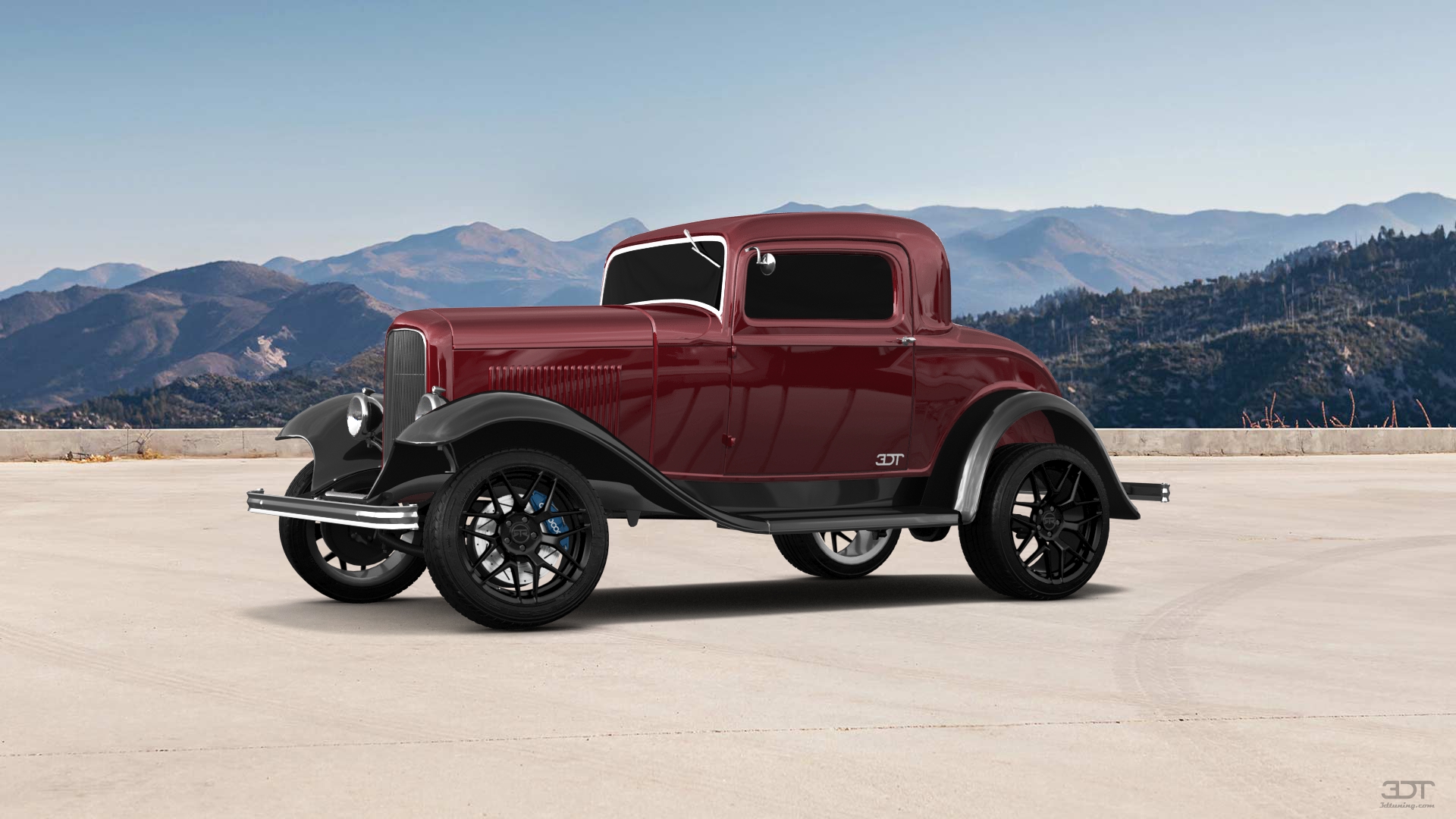 Ford Model B Deluxe 2 Door Coupe 1932