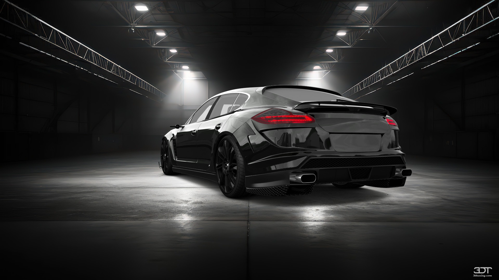 Porsche Panamera 4 door fastback saloon 2011