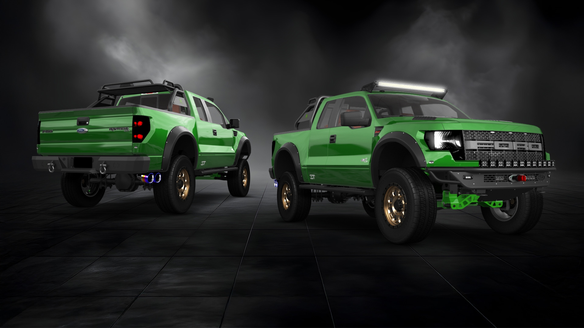 Ford F-150 SVT Raptor 2 Door pickup truck 2010 tuning