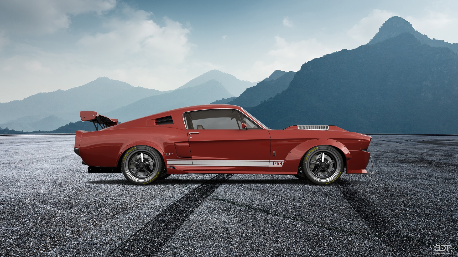 Mustang GT500 2 Door Coupe 1968