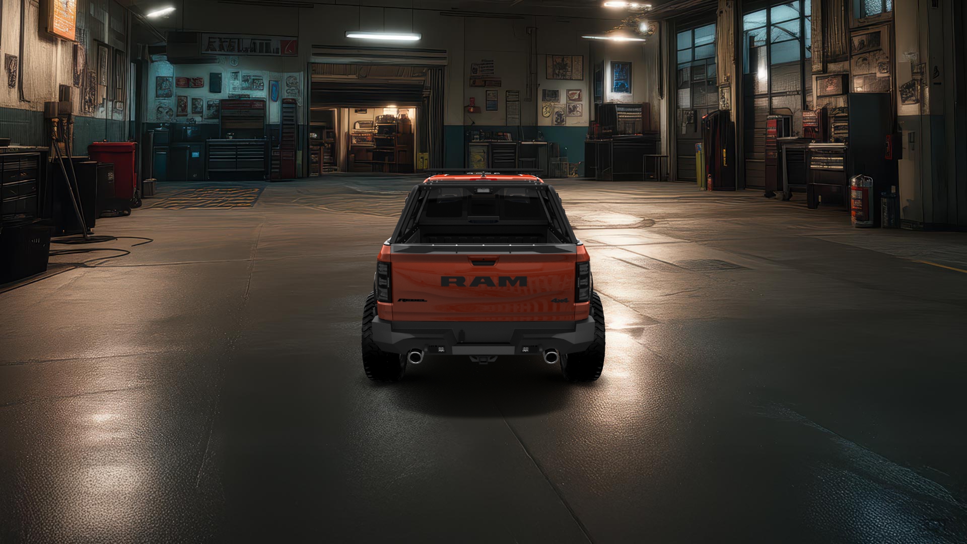 Dodge Ram 1500 Crew Cab 6.4' box 4 Door Truck 2020 tuning