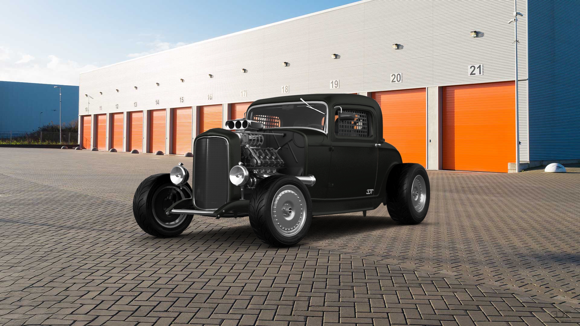 Ford Model B Deluxe 2 Door Coupe 1932