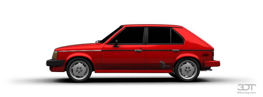 Tuning Dodge Omni GLHS sedan 1986