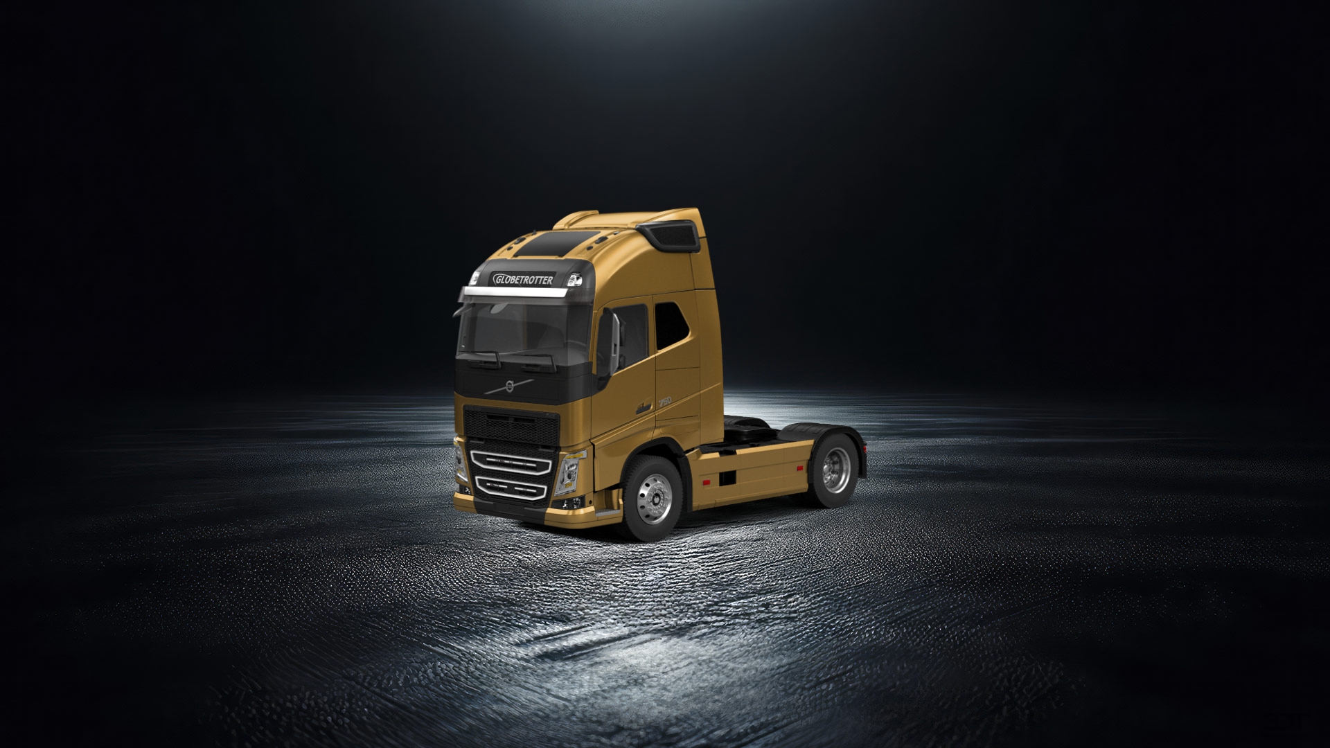 Volvo FH16 Globetrotter XL Cab Truck 2013 tuning