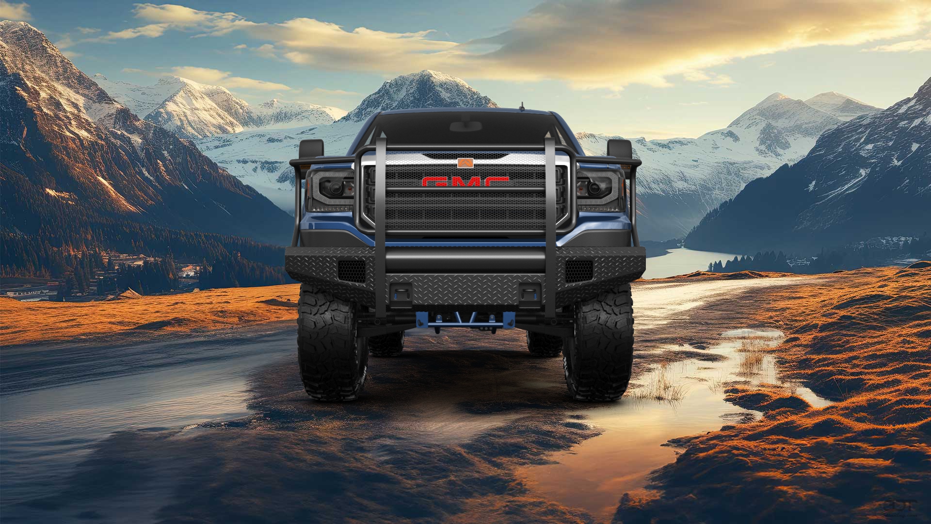 GMC Sierra 1500 Crew Cab 4 Door pickup truck 2016 tuning