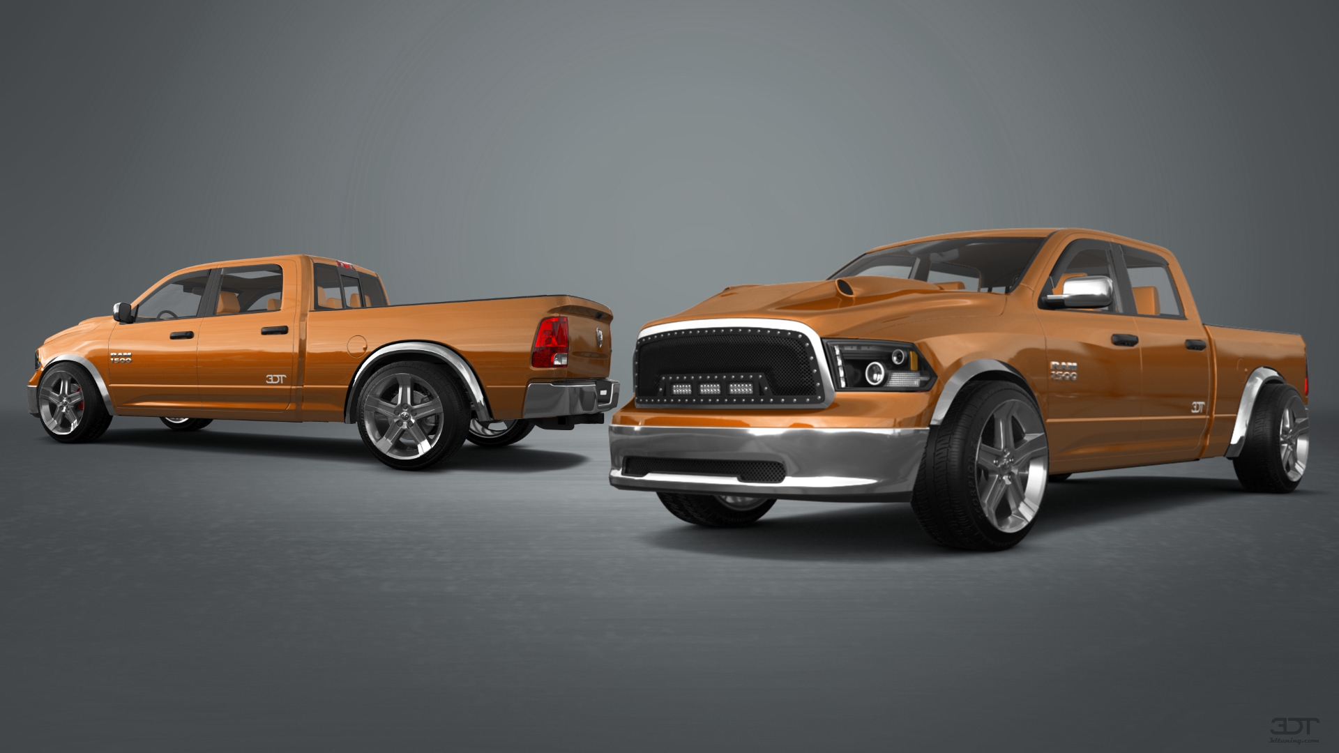 Dodge Ram 1500 Crew Cab 6.4 ft box 4 Door pickup truck 2009