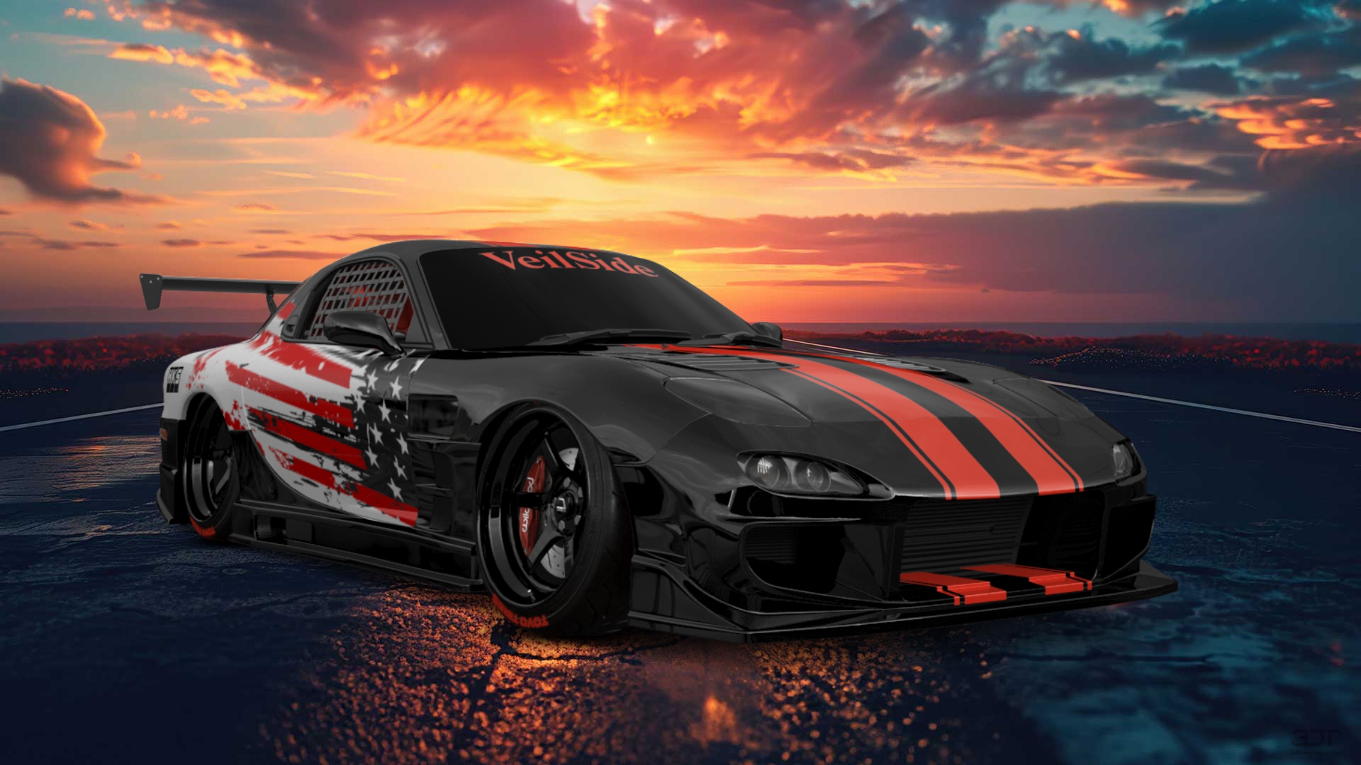 Mazda RX-7 2 Door Coupe 1997 tuning