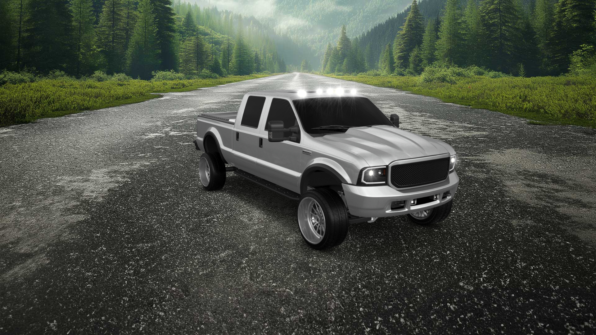 Ford F-250 Crew Cab 4 Door pickup truck 1999