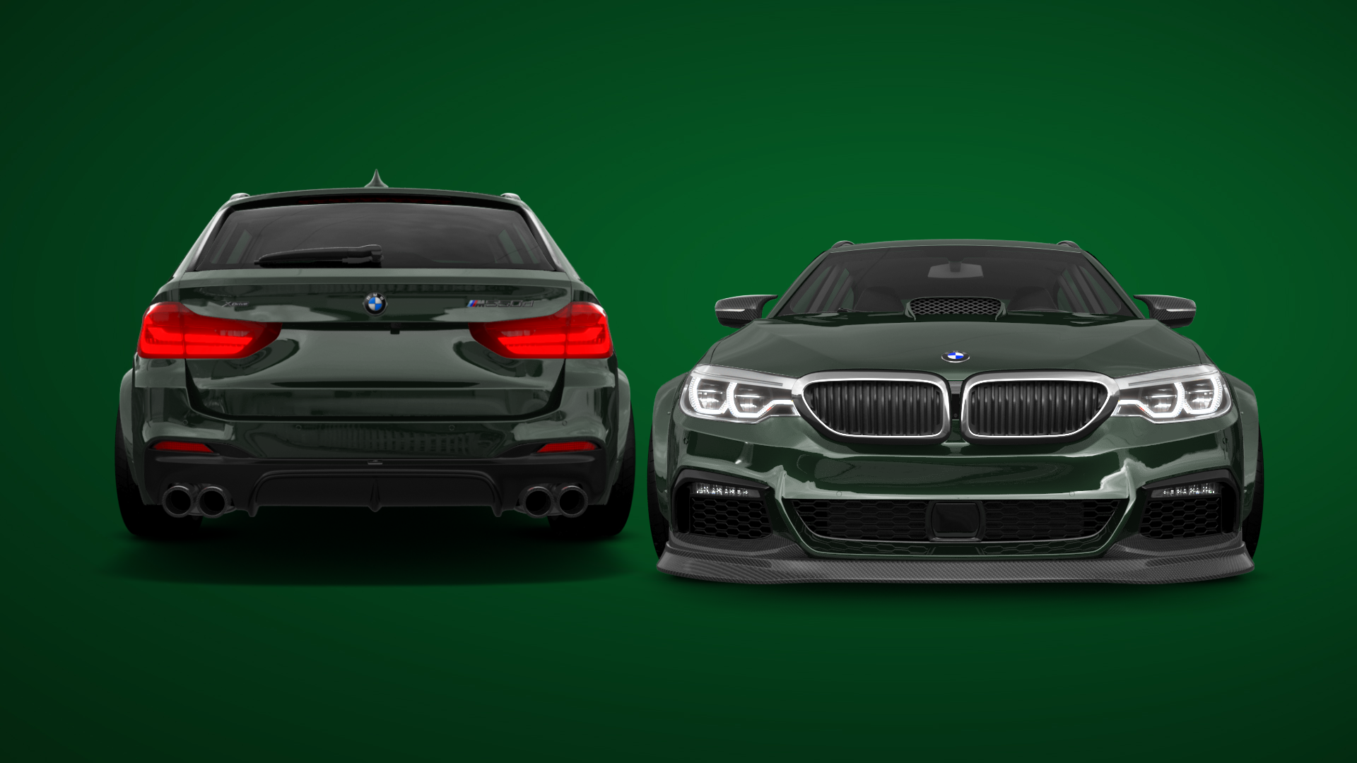 BMW 5 Series 5 door Wagon 2018 tuning