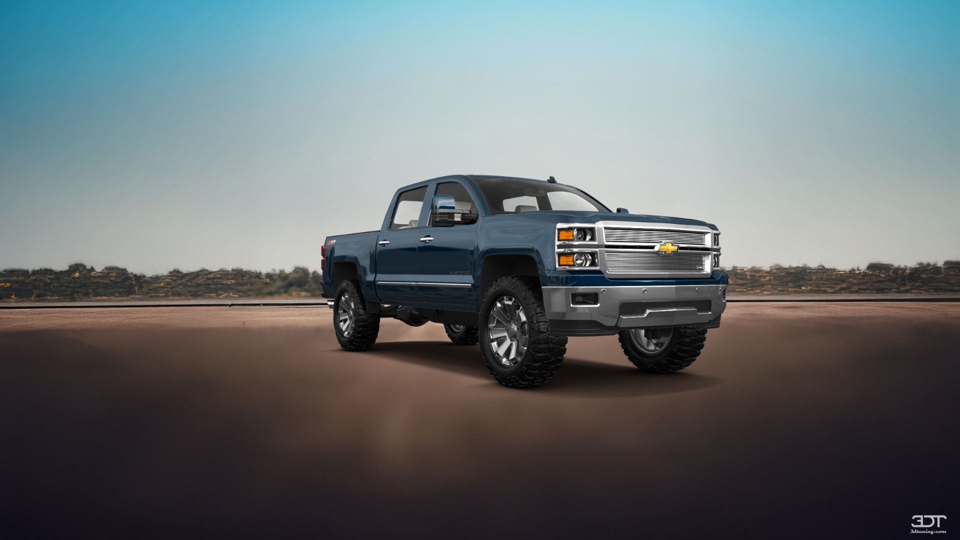 Chevrolet Silverado 1500 4 Door pickup truck 2014 tuning