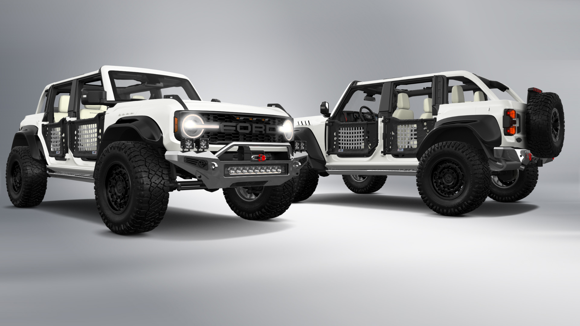 Ford Bronco Raptor 4 Door pickup truck 2022