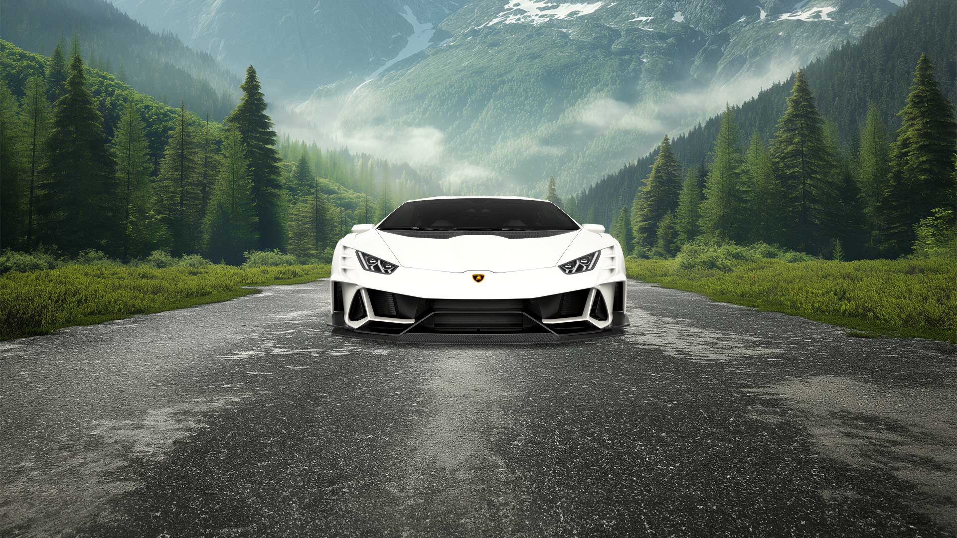 Lamborghini Huracan 2 Door Coupe 2014 tuning