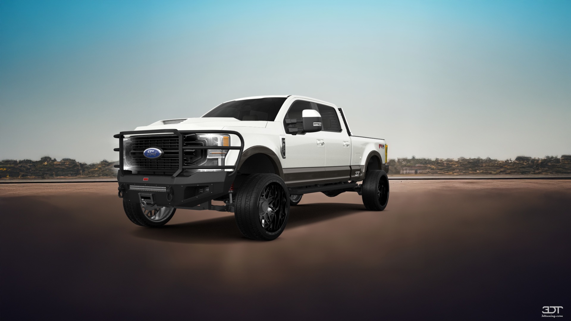 Ford F-250 4 Door pickup truck 2021 tuning