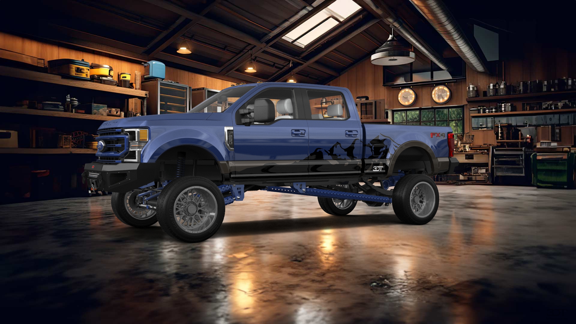 Ford F-250 4 Door pickup truck 2021